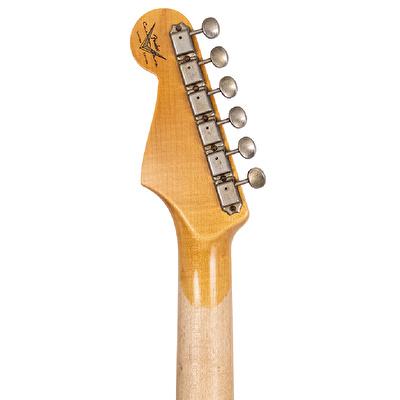 Fender Custom Shop Limited Edition L Series Fat 1964 Stratocaster Journeyman Relic 3 Ton Sunburst Elektro Gitar