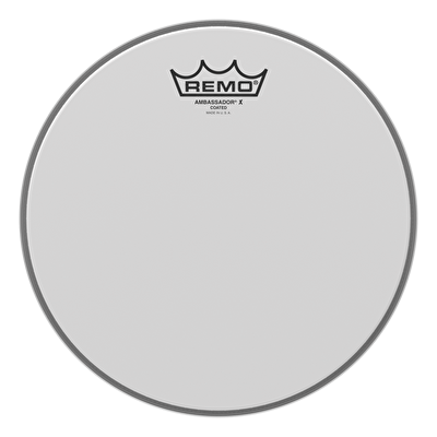 REMO AX-0110-00- Ambassador® X Kumlu 10" Davul Derisi