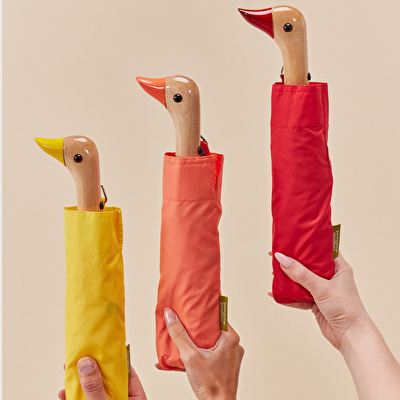 ORIGINAL DUCKHEAD Duck Kompakt Şemsiye - Turuncu