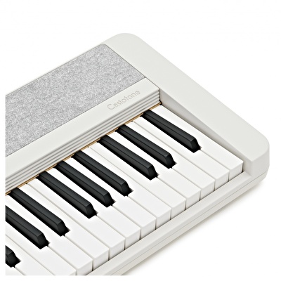 CASIOTONE CT-S1-76WE 76 Tuş Piyano Stili Hassasiyetli Standart Beyaz Org (Adaptör Dahil)