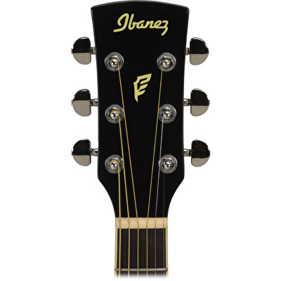 Ibanez PF15ECE-BK Elektro Akustik Gitar