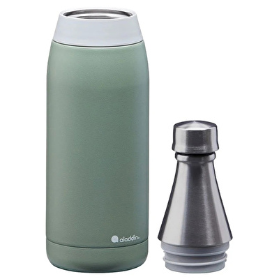 ALADDIN 0.6L Fresco Thermavac™ Water Bottle Sage Green Vakum Yalıtımlı Çelik Şişe