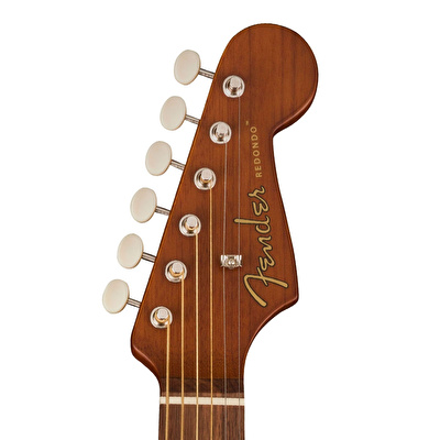 Fender Redondo Mini Ceviz Klavye Natural Akustik Gitar