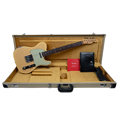 Fender Custom Shop 1964 Telecaster Relic Natural Blonde Elektro Gitar