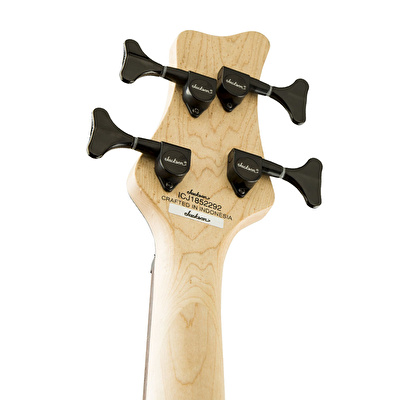 Jackson JS Serisi Spectra Bass JS2 Laurel Klavye Gloss Black Bas Gitar