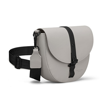 GASTON LUGA Spläsh Moon Crossbody Omuz Çantası - Taupe