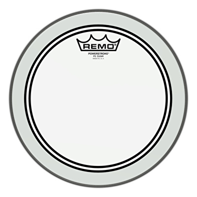 REMO P3-0310-BP Powerstroke P3 Şeffaf 10" Davul Derisi