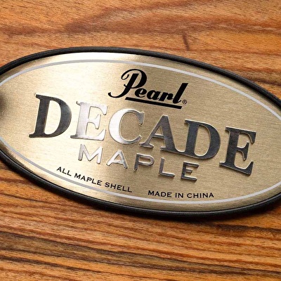 PEARL DMPA905/C876 Decade Maple Artisan Satin Caramel Veil 5 Parça (20B/10T/12T/14F/14S) Aksamlı Akustik Davul Seti