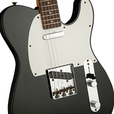 Fender Custom Shop Limited Edition 1960 Telecaster Journeyman Relic Aged Black Elektro Gitar