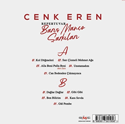 Cenk Eren – Repertuvar Barış Manço Şarkıları