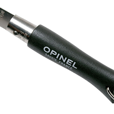 OPINEL No 04 Anahtarlıklı Paslanmaz Çelik Çakı (Siyah)
