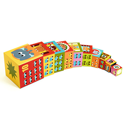 DJECO Küpler 10 Vehicles Blocks