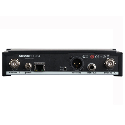 Shure ULXD4E Telsiz Mikrofon Alıcısı (Reciever)
