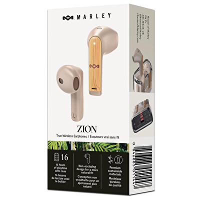 House Of Marley Zion True Wireless Earphones Cream