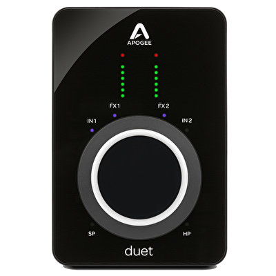 APOGEE DUET-3 2 Giriş x 4 Çıkış USB-C Ses Kartı (DSP, Taşıma Çantası ve Bağlantı Kabloları)