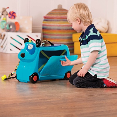 B.TOYS Tekerlekli Seyahat Çantası - Mavi
