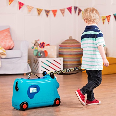 B.TOYS Tekerlekli Seyahat Çantası - Mavi