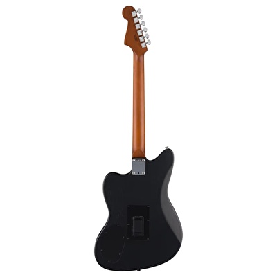 Fender Acoustasonic Standard Jazzmaster Gülağacı Klavye Black Elektro Akustik Gitar