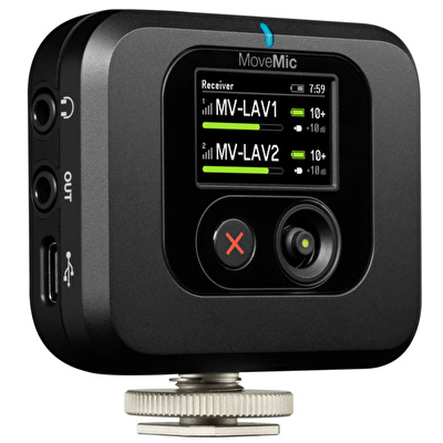 Shure MoveMic Receiver MoveMic Mikrofonlar İçin Kablosuz Alıcı
