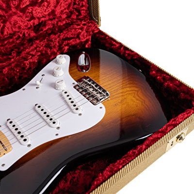 Fender Custom Shop 70th Anniversary 1954 Stratocaster Wide Fade 2 Color Sunburst Elektro Gitar