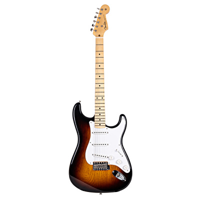 Fender Custom Shop 70th Anniversary 1954 Stratocaster Wide Fade 2 Color Sunburst Elektro Gitar