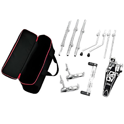 TAMA CJB46C-ISP - Cocktail-JAM Indigo Sparkle 4 Parça (16B/10T/14F/12S) Aksamlı & Çantalı Kompakt Akustik Davul Seti