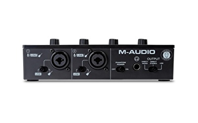 M-Audio M-Track Duo Stüdyo Kayıt Paketi 1 (MTRACKDUO, KCP-3, KHDP-S200)