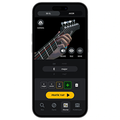 Chordie Ai - Yapay Zeka ile Gitar Öğrenme Uygulaması