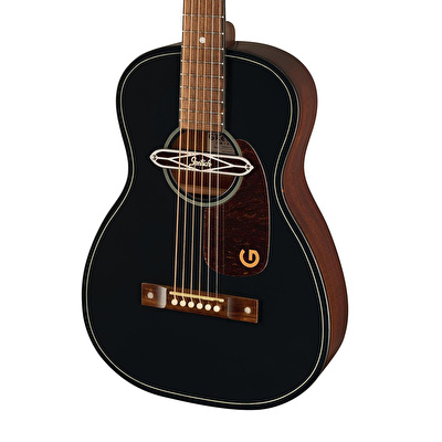 Gretsch Jim Dandy Deltoluxe Parlor Ceviz Klavye TSPG Blacktop Elektro Akustik Gitar