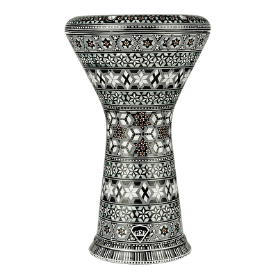 GEF ELFAN CD22-6603 İşlemeli Geleneksel Darbuka 22 cm