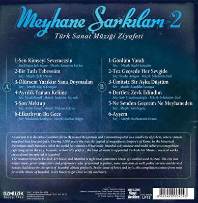 Various Artist – Meyhane Şarkıları 2