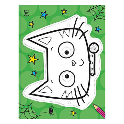 MBI - Halloween Masks Sticker Activity Fun