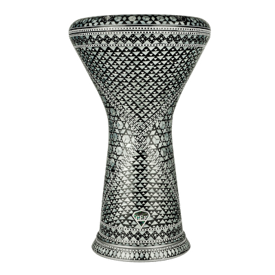GEF ELFAN CD22-6601 İşlemeli Geleneksel Darbuka 22 cm