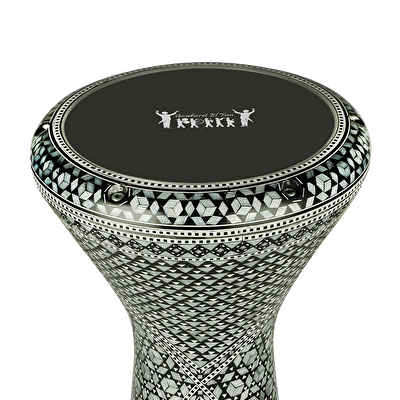 GEF ELFAN CD22-6601 İşlemeli Geleneksel Darbuka 22 cm