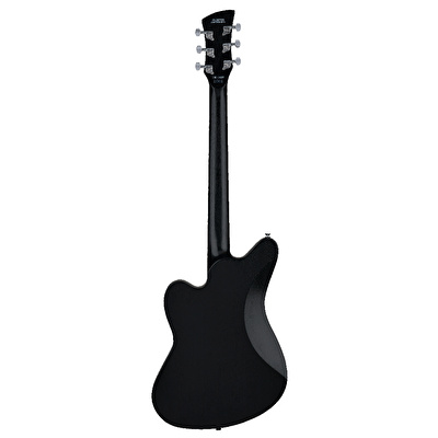 Jackson Pro Serisi Signature Lee Malia LM-87 Amaranth Klavye Open Pore Black w/Bag Elektro Gitar