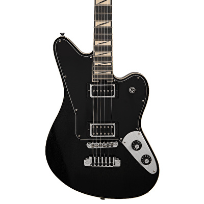 Jackson Pro Serisi Signature Lee Malia LM-87 Amaranth Klavye Open Pore Black w/Bag Elektro Gitar