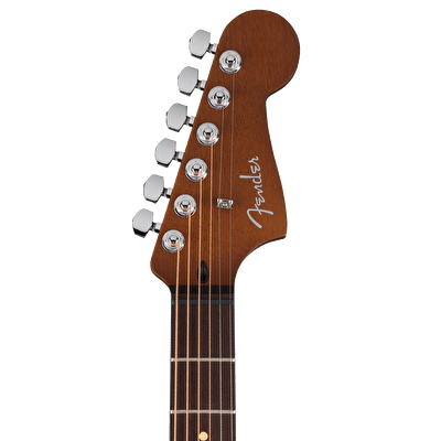 Fender Acoustasonic Standard Jazzmaster Gülağacı Klavye Aged Natural Elektro Akustik Gitar