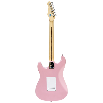Mantic MST100-HPK Aksesuarlı ve Amfili Pembe Elektro Gitar Paketi