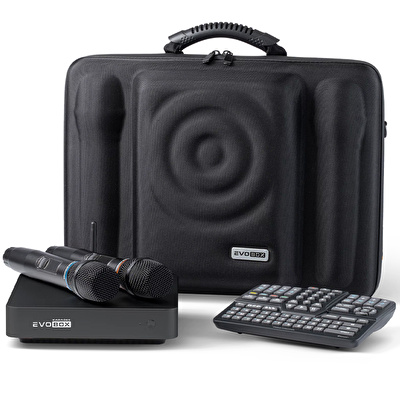 Studio Evolution EVOBOX Plus Karaoke Cihazı (SE 201D Mikrofonlar Dahil)