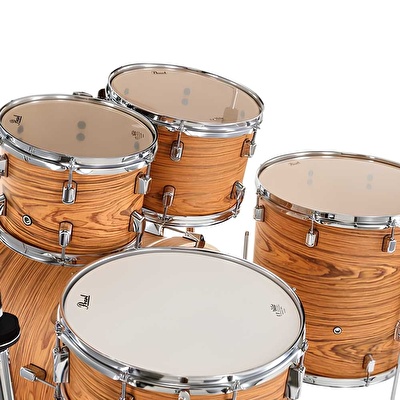 PEARL DMPA925SC876 Decade Maple Artisan Satin Caramel Veil 5 Parça (22B/10T/12T/16F/14S) Aksamlı Akustik Davul Seti
