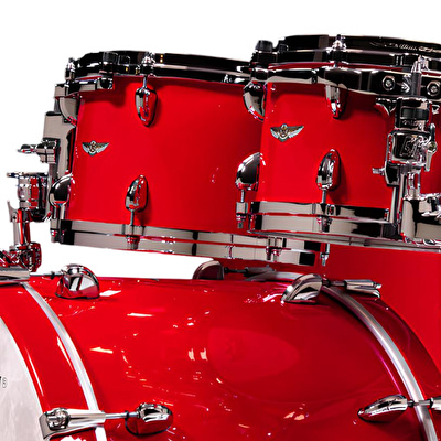 TAMA TM42RZSS-SDR STAR Maple Solid Candy Red 4 Parça (22B/10T/12T