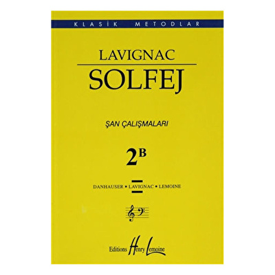 Lavignac Solfej 2B Küçük Boy