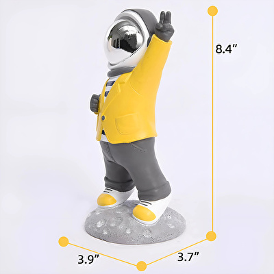 GIFTPOINT Astronot Ayakta Sarı 1/S