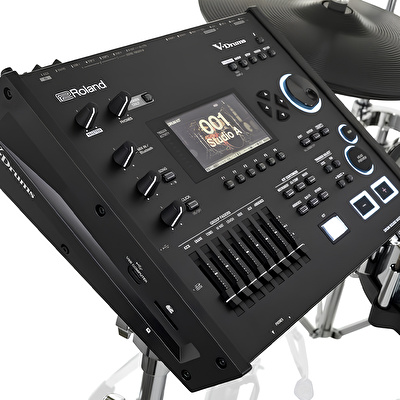 ROLAND VAD716 V-Drums Acoustic Design Gloss Ebony Elektronik Davul Seti