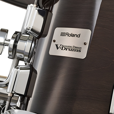 ROLAND VAD716 V-Drums Acoustic Design Gloss Ebony Elektronik Davul Seti