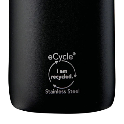 ALADDIN 0.6L CityLoop Thermavac™ eCycle Stainless Steel - Çelik Su Termosu - Siyah