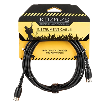 Kozmos KCL-404-1.5M 5 Pin -1.5mt  MIDI Kablo