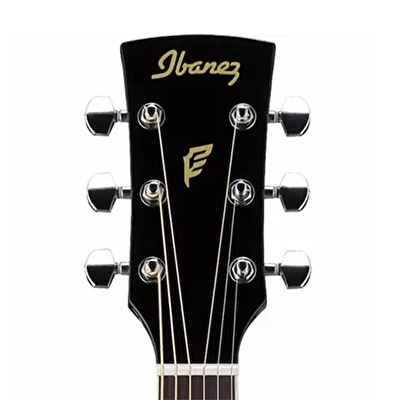 IBANEZ PF15-BK Siyah Akustik Gitar