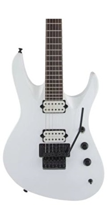 Jackson Chris Broderick Artist Serisi Pro Soloist 6 Gülağacı Klavye Snow White Elektro Gitar