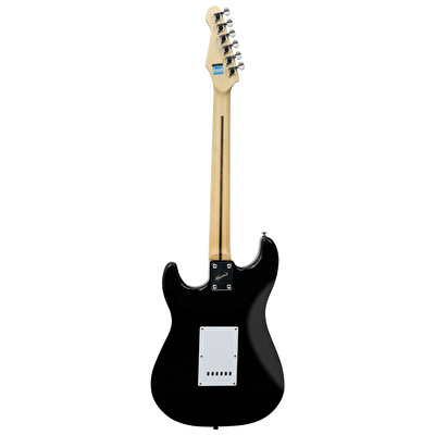 Mantic MST100-HBK Aksesuarlı ve Amfili Siyah Elektro Gitar Paketi